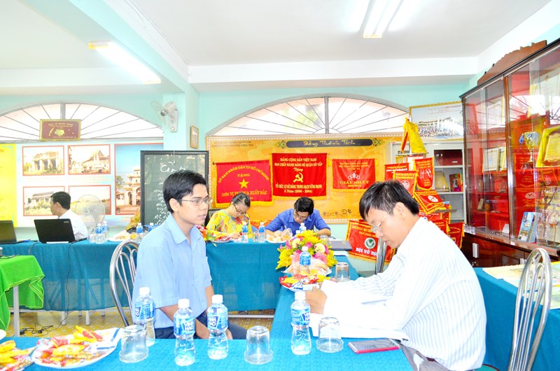 Một số hình ảnh khảo sát chính thức năm học 2015 - 2016